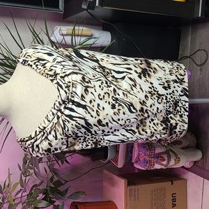 Calvin Klein Sleveless Cowl Neck Blouse